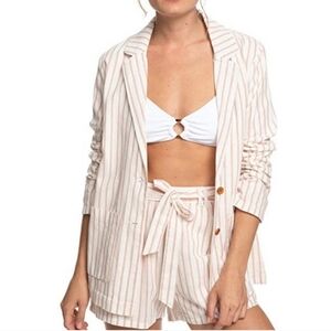 Roxy NWT Womens Day to Night oversized  blazer